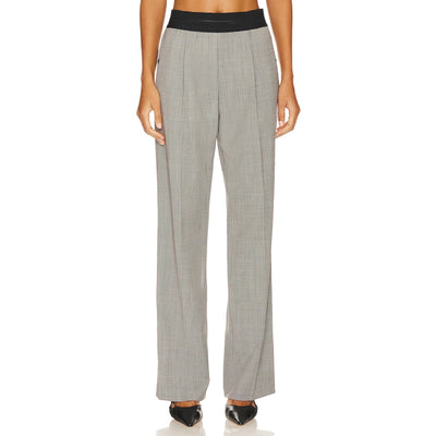 Helmut Lang Tailored Black And White Multi Suit Trousers Size 4