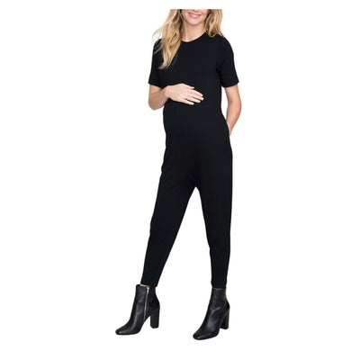 Hatch Sleek Black Walkabout Jumpsuit Size 0