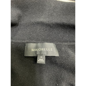 Majorelle 'Varma' Black Cotton Sweater Jacket Size XS