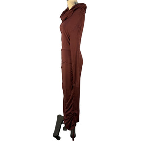 Dion Lee Convertible Oxblood Doric Dress Size Medium