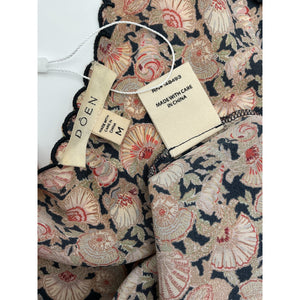 Dôen 'Emilia' Brown Silk Dress Size M