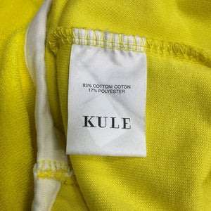 Kule Terry Yellow Serena Romper Size S