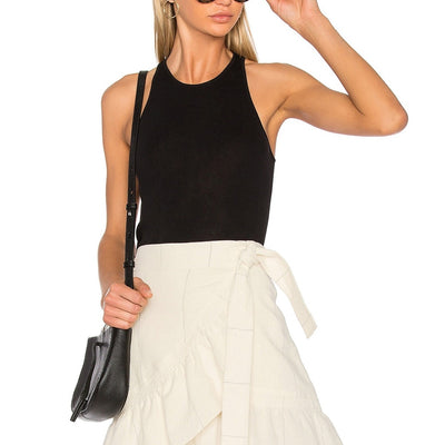 A.L.C. Sheer Black Nello Top Tank Size S
