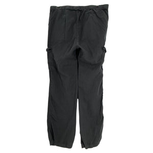 James Perse Relaxed Black Pleated Cargo Pants Size 2