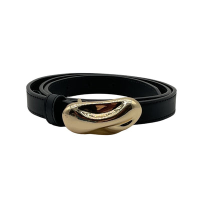 Retrofête Sculptural Black Britney Belt Size S