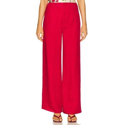 Cami Nyc High Rise Red Iracemi Pants Size 4