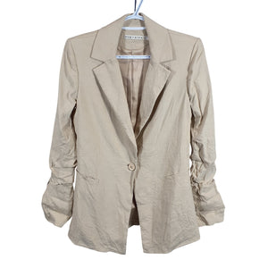 Alice + Olivia Refined Sand Pailey Size 4 Blazer