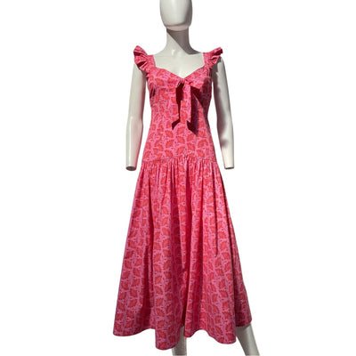 Likely Floral Pink Sherry Dress Size 6