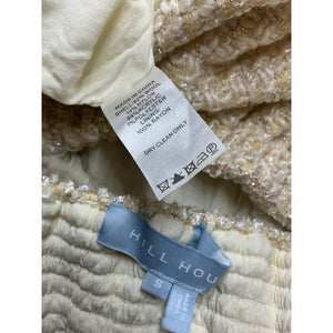 Hill House Home 'The Cher' White Wool Dress Size S