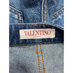 Valentino Denim Mini Skort - Size US 2