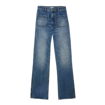 Neiman Marcus Classic Blue Moore Denim Jeans Size FR 36 / US 4