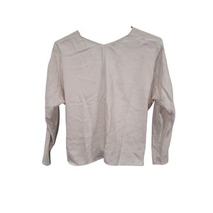 Vince Minimalist Blush Surplice Neck Size XS Blouse