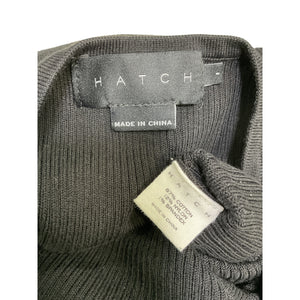 Hatch Ribbed Black Elma Size 1 Dress