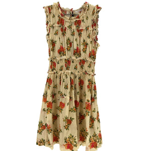 Dôen 'Martha' Beige Cotton Dress Size S