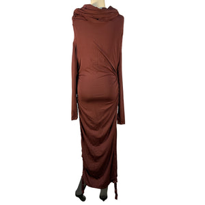 Dion Lee Convertible Oxblood Doric Dress Size Medium