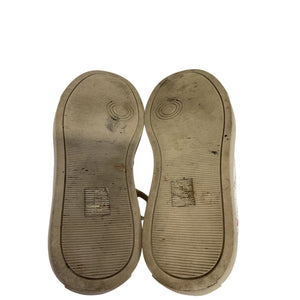 Zadig & Voltaire 'Board Crush Serigraphy' White Lace Up Sneakers Size 7