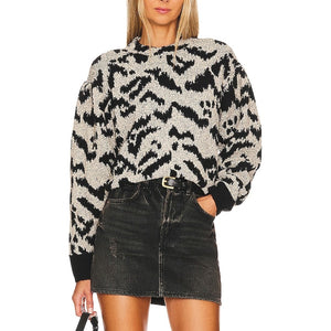Ulla Johnson Textured Onyx Nalla Pullover Size S Sweater