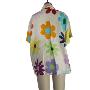 Mira Mikati Vibrant Multi/Ecru Daisy Size EU 40/ US 8 Shirt