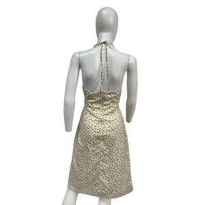 Reformation 'Harlyn' Cream Nylon Dress Size 4