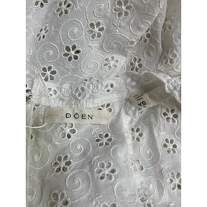 Dôen 'Melaine' White Cotton Dress Size XS