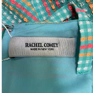 Rachel Comey Textured Turquoise Lawson Midi Dress Size 0