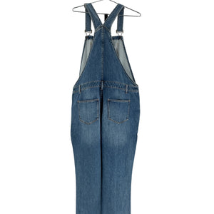 Hatch 'The Denim' Blue Cotton Maternity Overall Size XL