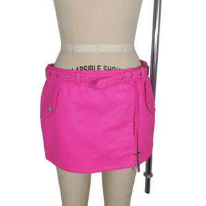 Retrofête Vibrant Pink Ambra Skirt Size S