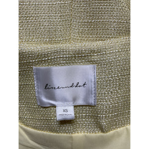 Line & Dot 'Sunnie' Yellow Polyester Mini Dress Size XS