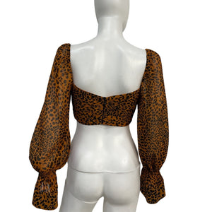 Alexis Chic Gold Esse Top Size XS