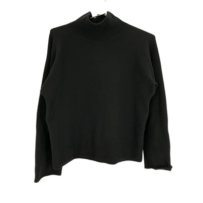 Vince Luxe Black Dolman Sleeve Turtleneck Sweater Size XXS