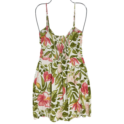 Reformation Floral Multicolor Helm Dress Size 0
