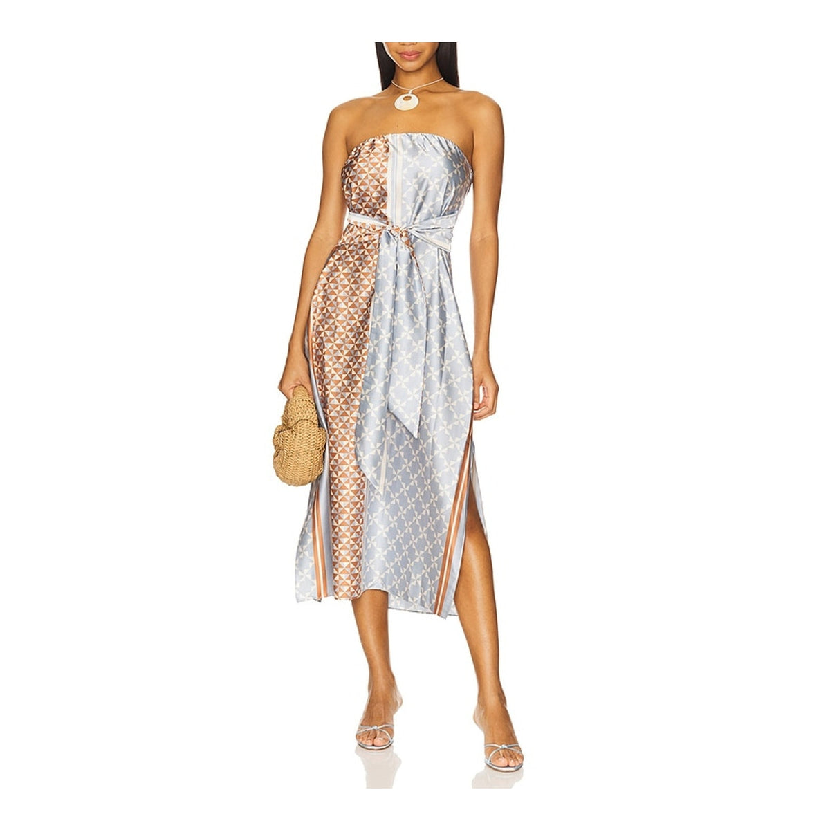 Misa Los Angeles Chic Multicolor Damalis Size M Dress