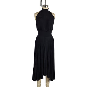 A.L.C. Pleated Black Renzo Size 0 Dress