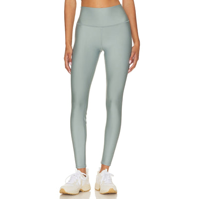 Alo Yoga Grey High Waist Airlift Brushed Legging Size L