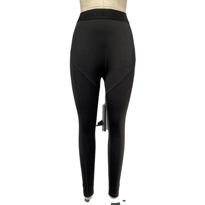Balenciaga Black Logo Waistband Leggings Size S
