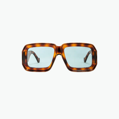 Loewe 'Paula's' Brown Acetate Ibiza Square Sunglasses Size OS