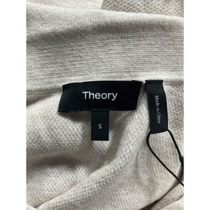Theory 'Goris' White Short Sleeve Polo Shirt Size S