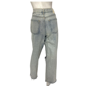 Grlfrnd Distressed Echo Park Bella Denim Jeans Size 28