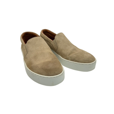 Sézane Suede Beige Theo Sneakers Size 8