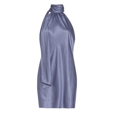 Cinq à Sept Satin Purple Dinah Dress Size 0