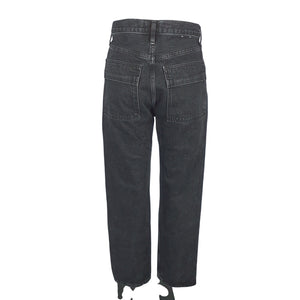 Agolde Classic Black Cooper Cargo Denim Jeans Size 25