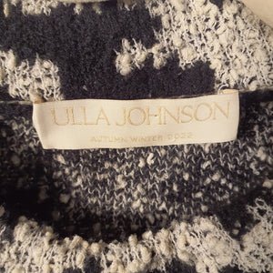 Ulla Johnson Textured Onyx Nalla Pullover Size S Sweater