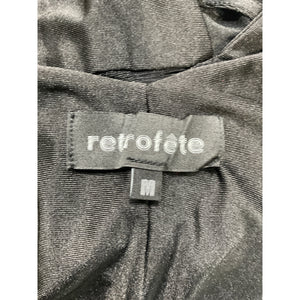 Retrofête Elegant Black Stormi Dress Size M