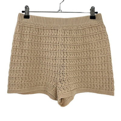 Tularosa Crochet Beige Fabiana Shorts Size S