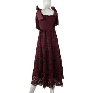 Hill House Home Lace Burgundy Ellie Nap Dress Size XXL