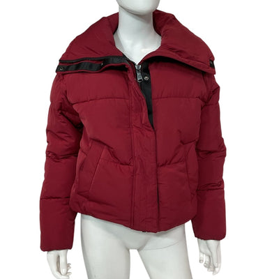 Alp N Rock Insulated Deep Red Peak Puffer Jacket Size S