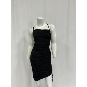 Majorelle 'Janice' Black Rayon Mini Dress Size S