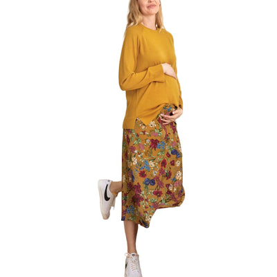 Hatch 'The Merino' Yellow Longsleeve Tee Size 0