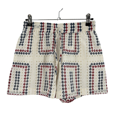 Hill House Home Embroidered Multicolor Audrey Shorts Size XS