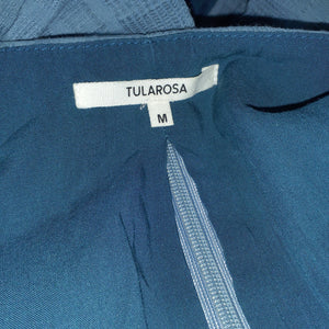 Tularosa Textured Blue Nanette Size M Dress